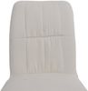 6er-Set Esszimmerstuhl HWC-N99, Küchenstuhl, drehbar Auto-Return, Stoff/Textil Chenille (340g/m²) Öko-Tex ~ creme Bild 5