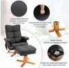 HOMCOM Massagesessel Fernsehsessel mit Fußhocker, aus Kunstleder (2-St) Bild 3