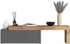 OTTO home Lowboard Chronos TV-Board, T-Schrank (1 St, Breite verstellbar von 180 bis 290 cm), Breite 240 cm TV-Board,Lowboard,1 Klappe und ein L-Förmiger Aufsatz Bild 2