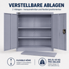 Makika Aktenschrank / Büroschrank abschließbar 40x90x90cm in Anthrazit Bild 3