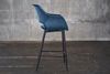 KAWOLA Barhocker ZAJA Barstuhl Sitzhöhe 76 cm Velvet petrol 114 x 59 x 57 cm Bild 4