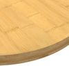 vidaXL Tischplatte Ø50x2,5 cm Bambus 352680 Bild 3