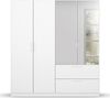OTTO home Drehtürenschrank Kleiderschrank Schrank Garderobe Wäscheschrank CHALLENGER (Breiten 181/226 cm, Höhen 197/210 cm) mit Spiegeltüren und geräumigen Schubladen MADE IN GERMANY Bild 3