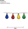 LED Glühbirnen Lichterkette -Glow', outdoor, Netzbetrieb, bunt, 3,6m Bild 2