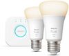 Philips Hue White A60 E27 1100 Lumen - Starter Kit With 2 Bulbs Bild 2
