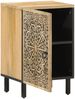 vidaXL Badschrank 38x33x58 cm Massivholz Mango 358233 Bild 2