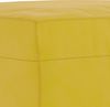 vidaXL Fußhocker Gelb 70x55x41 cm Samt 349323 Bild 5