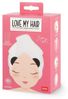 Legami Turban-Handtuch Für Die Haare Love My Hair Panda Bild 4