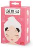 Legami Turban-Handtuch Für Die Haare Love My Hair Panda Bild 5