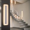 ZMH Dimmbare LED-Deckenleuchte mit Fernbedienung, 60 cm, 23 W, für Büro, Flur, modern, Wohnzimmer, weiß, für Schlafzimmer, Küche, Arbeitszimmer Bild 3