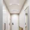 ZMH Dimmbare LED-Deckenleuchte mit Fernbedienung, 60 cm, 23 W, für Büro, Flur, modern, Wohnzimmer, weiß, für Schlafzimmer, Küche, Arbeitszimmer Bild 2