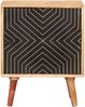 vidaXL Nachttisch 40x30x50 cm Akazie Massivholz 322667 Bild 2