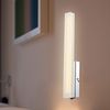 2er Set LED Wandlampen aus Chrom und Acryl PAUL Bild 3