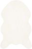 vidaXL Rutschfester Teppich aus Kunstkaninchenfell OLITE Creme 42021672 Bild 2