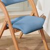 SoBuy FST92-BL Klappstuhl, Stoff, Lackiert, Blau, 41,5 x 77 x 47,5 cm Bild 5