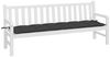 vidaXL Gartenbank-Auflage Schwarz 200x50x7 cm Oxford-Gewebe 361647 Bild 3