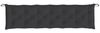 vidaXL Gartenbank-Auflage Schwarz 200x50x7 cm Oxford-Gewebe 361647 Bild 4