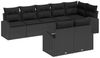 vidaXL Gartensofa-set 8 pcs Poly-Rattan 3346093 Bild 2