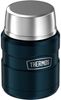 THERMOS STAINLESS KING Thermobehälter für Essen ice grey 0,47l - Edelstahl, absolut dicht, hält Speisen 9h heiß & 14h kalt, mit klappbarem Löffel, BPA-frei Bild 4