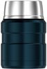 THERMOS STAINLESS KING Thermobehälter für Essen ice grey 0,47l - Edelstahl, absolut dicht, hält Speisen 9h heiß & 14h kalt, mit klappbarem Löffel, BPA-frei Bild 2