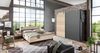 Kleiderschrank >Malmö< (B/H/T: 225x210x65 cm) in Graphit - 225x210x65cm (BxHxT) Bild 2