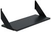 AKKE Wandregal, Hängeregal FLAT modern mit schwarzen Befestigungen 2mm PVC LOFT Bild 3