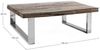 Couchtisch Stanton aus recyceltem Holz mit Glasplatte, 100 cm Bild 2