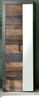 Garderobenschrank Indy in Used Wood und Matera grau 65 cm Bild 2