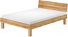 Zeitloses Ehebett Doppelbett Holzbett 160x200 Eiche massiv geölt V-60.88-16Rollrost und Matratze inkl. Bild 1