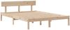 vidaXL Massivholzbett mit Regal ohne Matratze 140x190 cm Kiefernholz 3321826 Bild 5