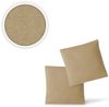 Kissenbezug Hülle Doppelpack mit Reißverschluss 40 x 40 cm Jersey Sand Bild 2