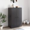 vidaXL Sideboard Schwarz 67x39x107 cm Stahl 841661 Bild 3