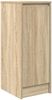 vidaXL Sideboard Sonoma-Eiche 29,5x34x76 cm Holzwerkstoff 861609 Bild 2