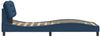 vidaXL Bettgestell ohne Matratze "Hvar" Blau 80x200 cm Stoff 3207736 Bild 5