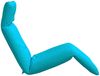 vidaXL Sonnenliege Klappbar Türkis 175x54x8,5 cm Oxford-Gewebe 4019767 Bild 5