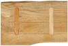 vidaXL Tischplatte mit Baumkante 50x40x2,5 cm Massivholz Mango 370703 Bild 5