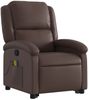 vidaXL Massagesessel mit Aufstehhilfe Braun Kunstleder 3204235 Bild 4