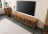 TV-Board Altholz 225x40x63 natur lackiert LYON #122 Bild 2