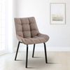 Stuhl Saranda Stoff schwarz [313981] Bild 3