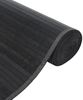 vidaXL Teppich Rechteckig Grau 70x200 cm Bambus 376874 Bild 4