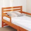 vidaXL Bettrahmen mit ausziehbarer Matratze Braun 80 x 200 cm 3385948 Bild 4