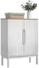 vidaXL Sideboard FLORO Weiß 70 x 30 x 70,5 cm Massivholz Kiefer 42011248 Bild 3