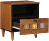 vidaXL Nachttisch Braun 40 x 33 x 46 cm Massivholz Mango 4018230 Bild 3