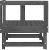 vidaXL Garten-Ecksofa Grau Massivholz Kiefer 825368 Bild 5