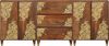 vidaXL Badezimmerschrank-Set mit Schubladen 3 pcs Honigbraun und Gold 3310146 Bild 5