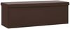 vidaXL Faltbare Sitzbank mit Stauraum Braun PVC 338798 Bild 2