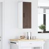 vidaXL Wandschrank LUCCA Brauneiche 30 x 31 x 80 cm Holzwerkstoff 885019 Bild 4