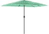 vidaXL Sonnenschirm mit Stahlmast Grün 300x200x250 cm 4005095 Bild 5