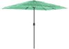 vidaXL Sonnenschirm mit Stahlmast Grün 300x200x250 cm 4005095 Bild 2