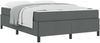 vidaXL Boxspringbett Dunkelgrau 140 x 200 cm Stoff 3398865 Bild 2